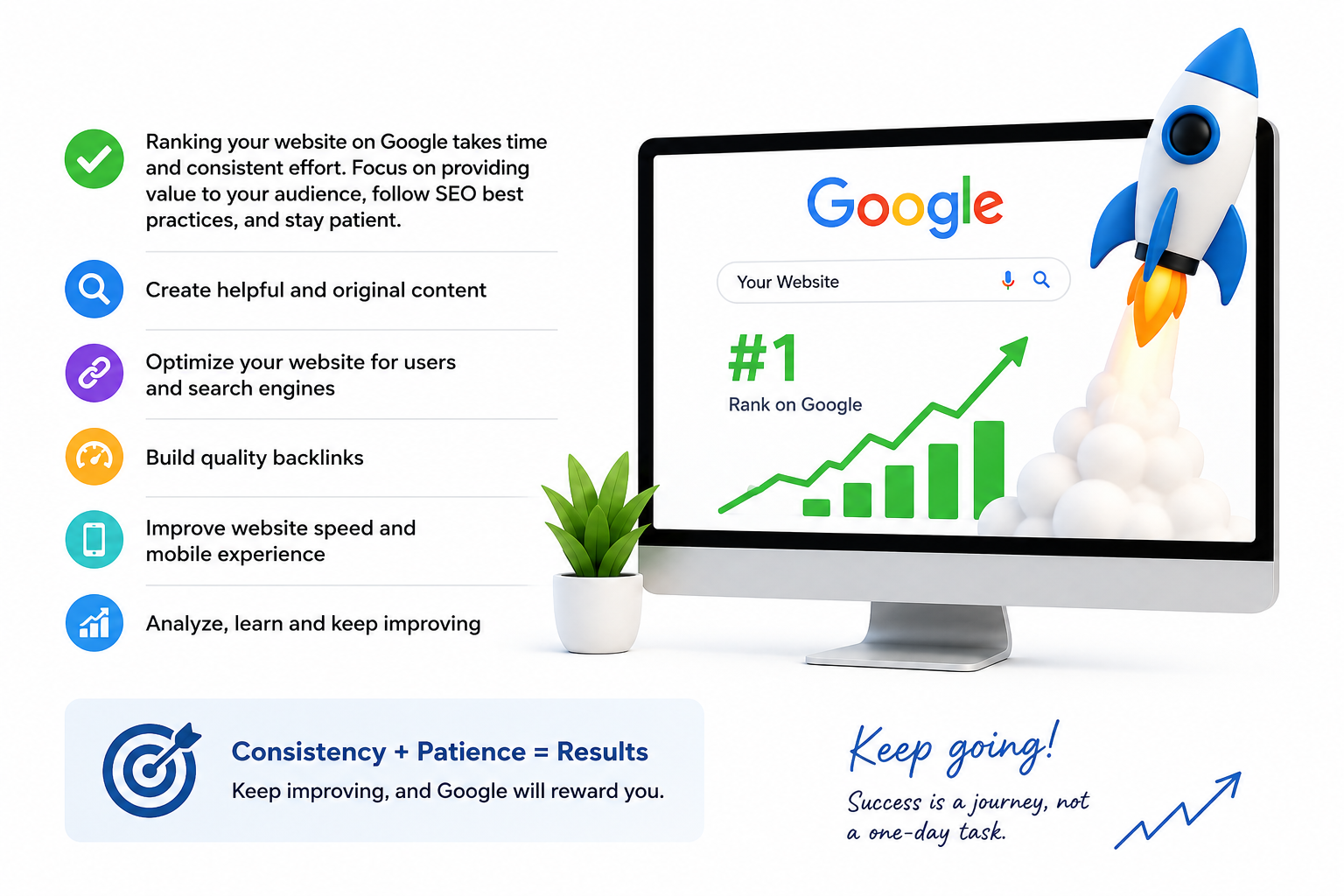 how to rank website on google